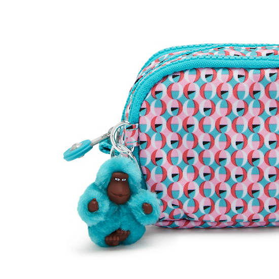 Kipling Gitroy Klassiska Printed Pencil Case Väska Rosa | SE 1315OK